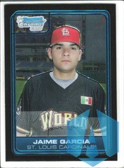 2006 1st Bowman Chrome Draft Picks Jaime Garcia #FG44 Futures Game RC Cardinals